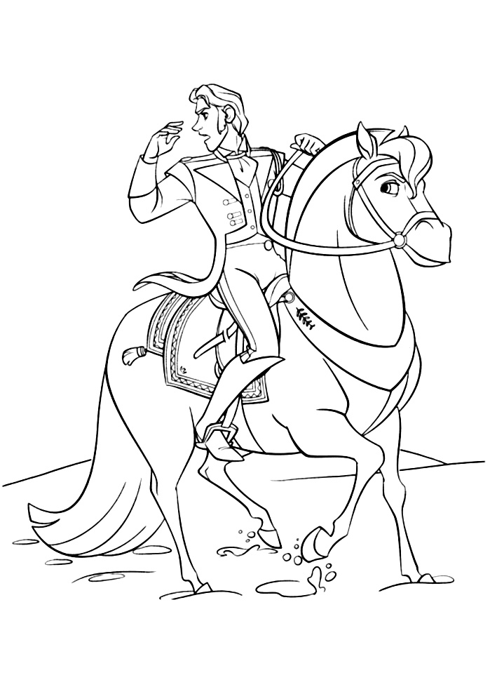 tranh-to-mau-coloring-frozen-hans-cheval